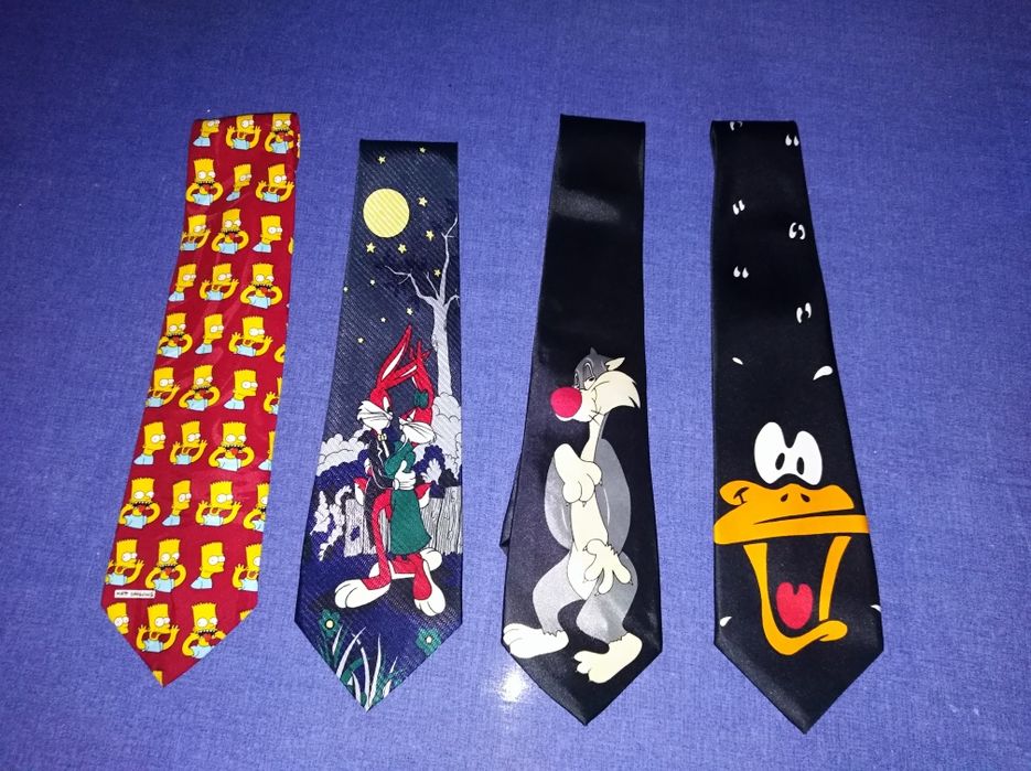 Gravatas, Simpsons, Silvestre... E usuais.