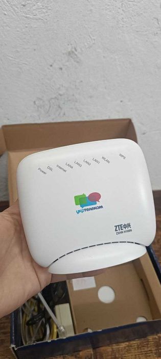 ADSL модем роутер ZTE ZXHN H108N від Укртелеком