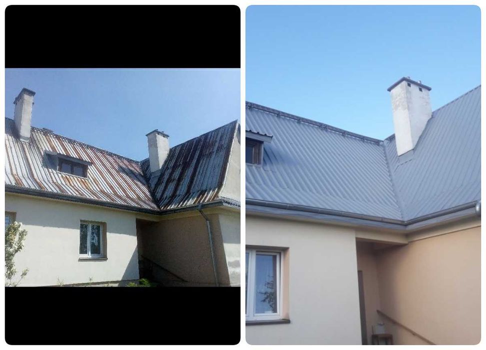 Malowanie Dachu Malowanie Dachów Mycie dachu