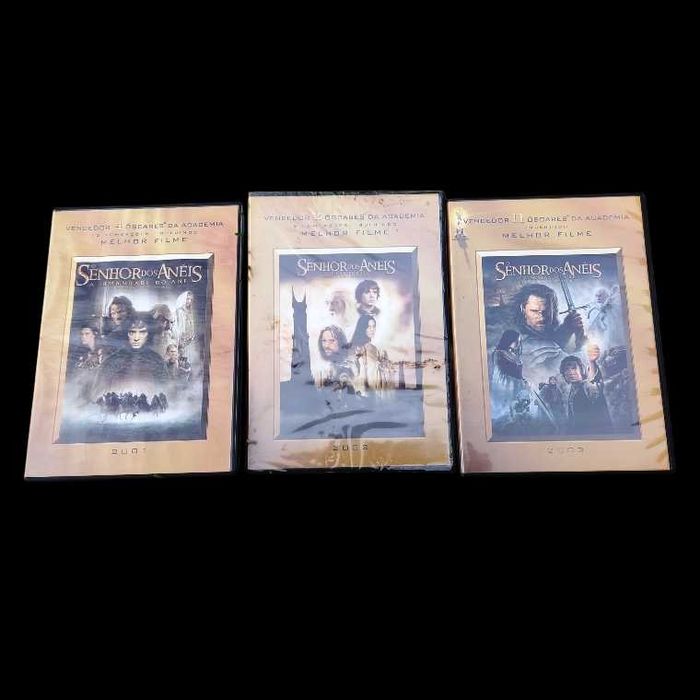 Senhor dos Aneis Trilogia em DVD