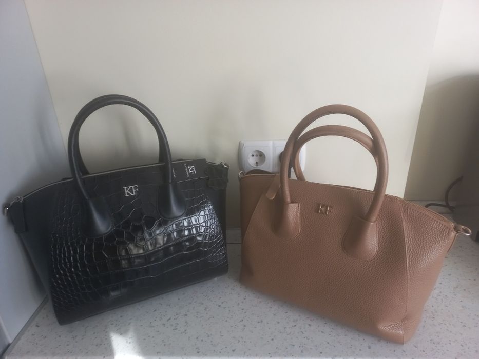 Нова шкіряна сумка і б/в -великі  katerina fox