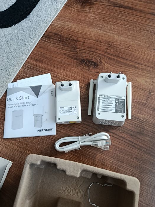 Wzmacniacz sygnału Wi-Fi netgear powerline 1000+wifi