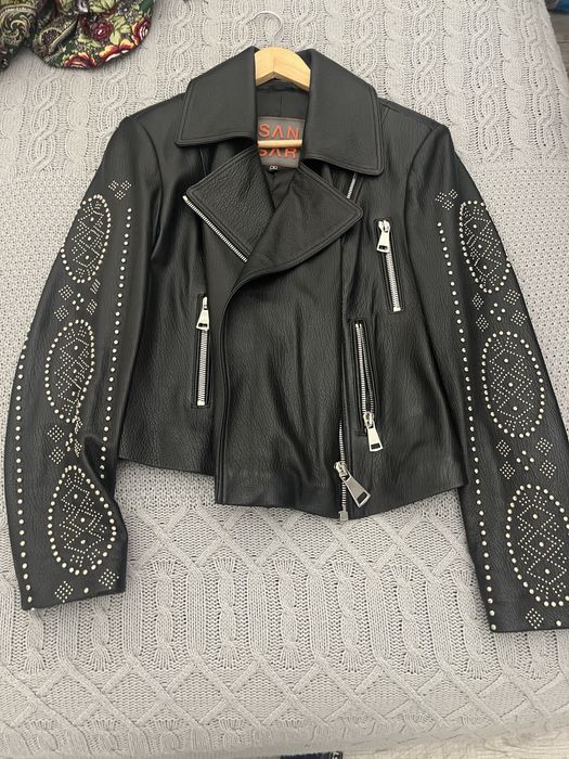 Кожаная куртка из телячей куртки