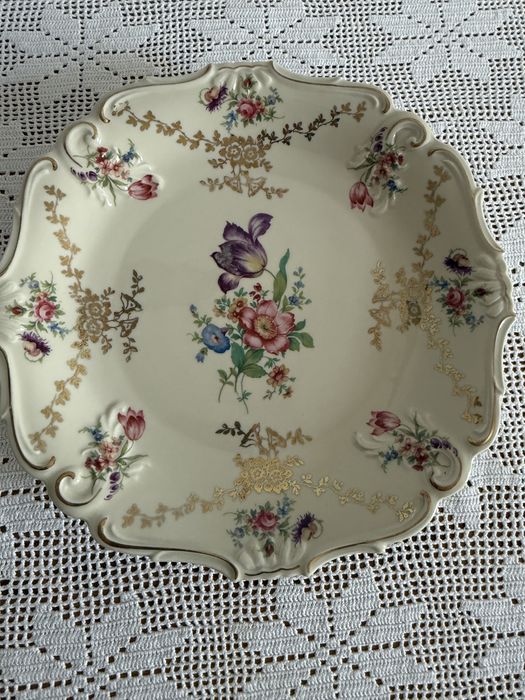 Patera w kwiaty porcelana Schwarzenhammer