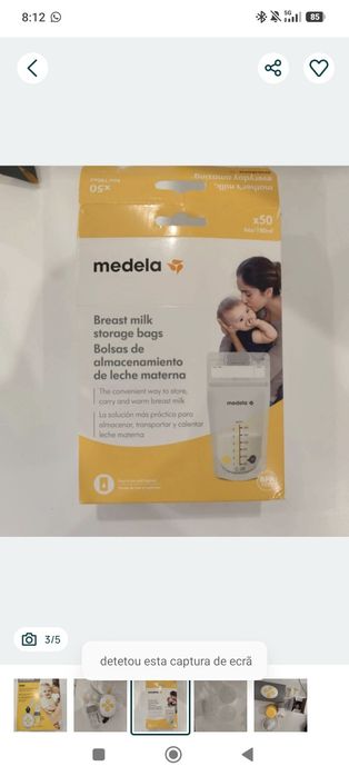 Vendo bomba medela