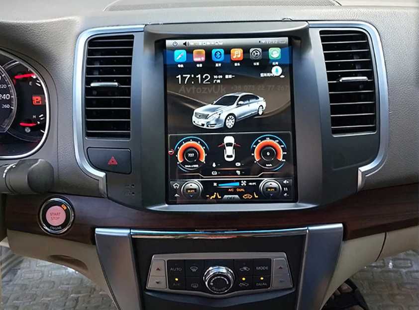 Магнітола ALTIMA Nissan TEANA PULSAR Алтіма LEAF Ліф CarPlay Андроїд