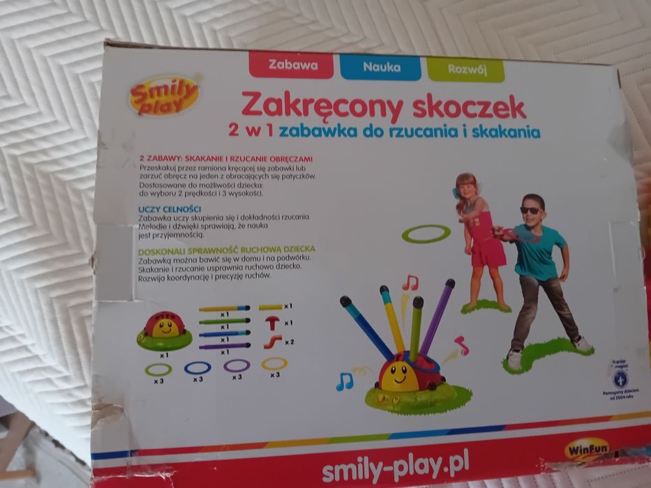 Zabawa Zakręcony Skoczek