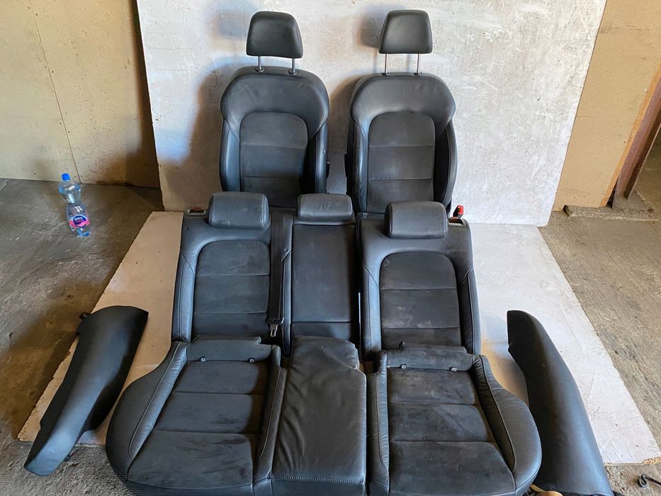 fotele tapicerka skóry kombi skoda superb ii 08-14