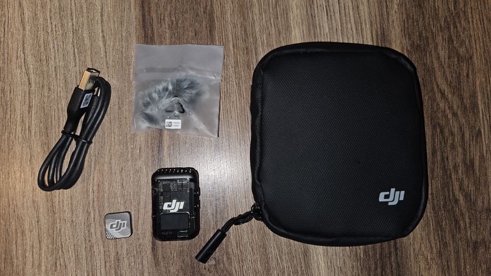 Nadajnik DJI Mic 2 , Mikrofon bluetooth Androida lub iOS, Dyktafon