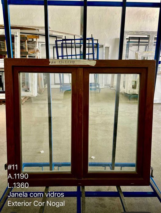 Janelas em pvc Cortizo