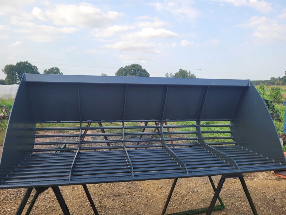 Łyżka do tura ciągnika ażurowa 2.4m 2.2m 2.0m 1.8m do kamieni warzyw