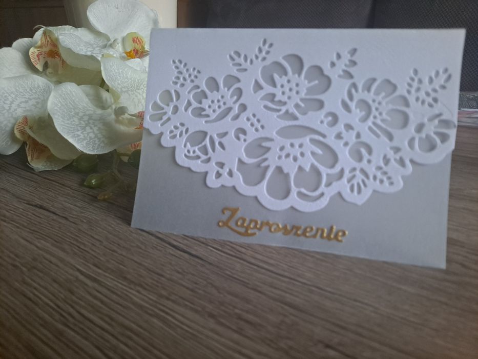 Zaproszenia na ślub ręcznie robione