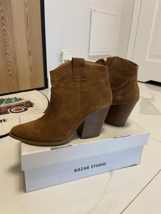 Botki zamsz Kazar 40