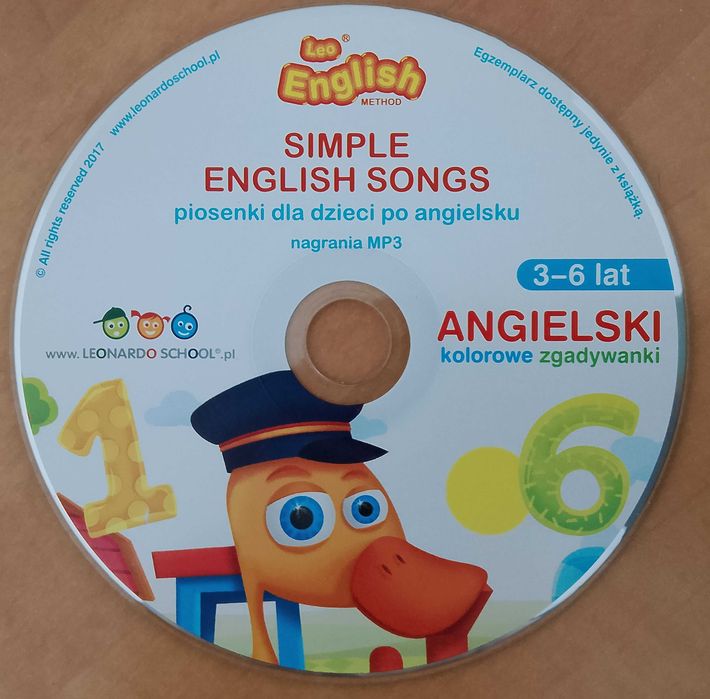 Piosenki w języku angielskim CD