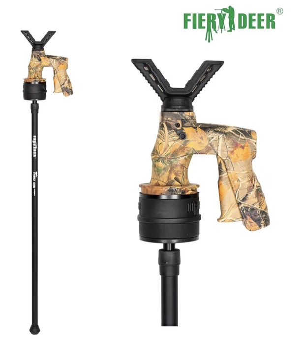 !!Pastorał myśliwski automatyczny FIERY DEER monopod podpórka 180 cm