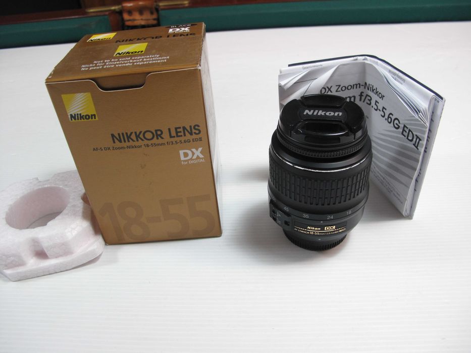 Nikon 18-55 com ou sem VR temos varios modelos ver descrição