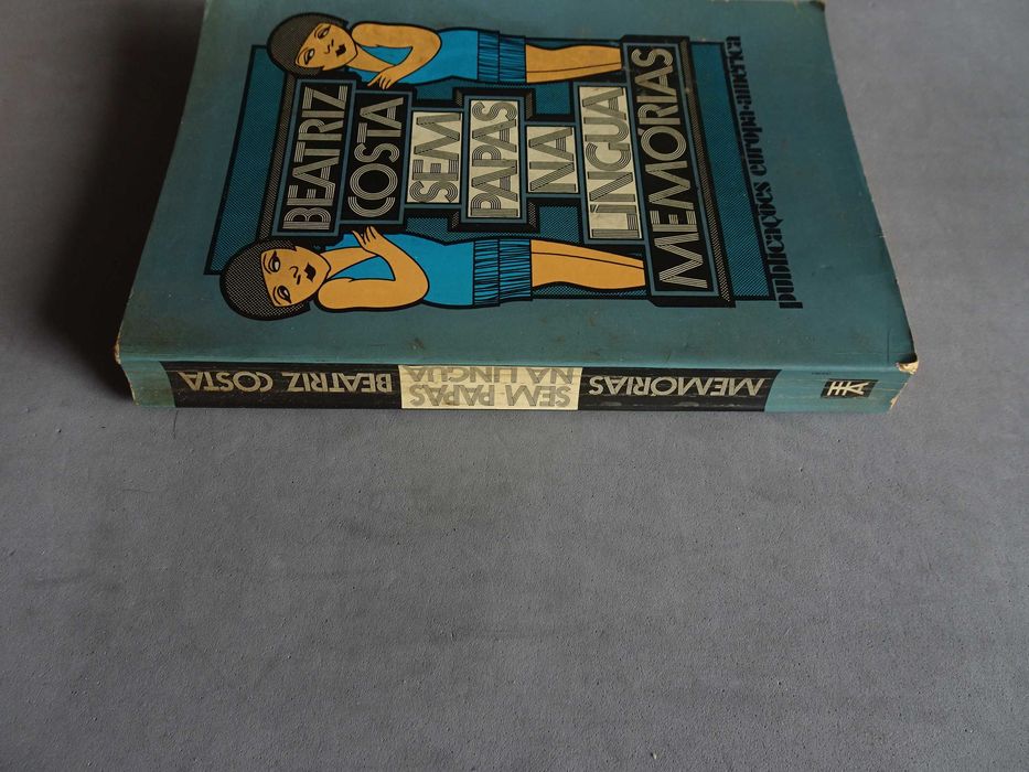 Livro Beatriz Costa Sem Papas na língua Memórias