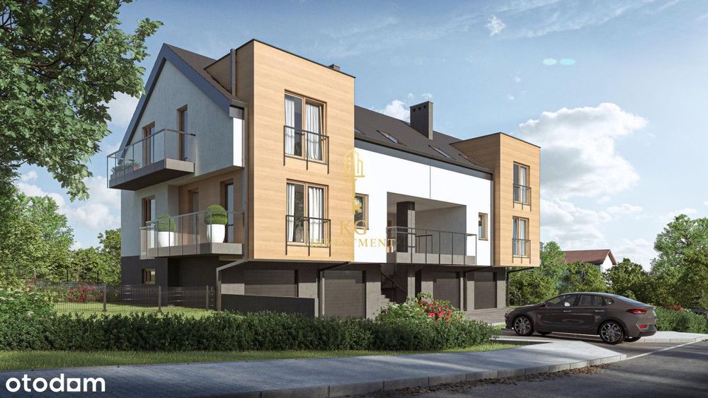 Nowa inwestycja z garażem, balkonem oraz ogrodem !
