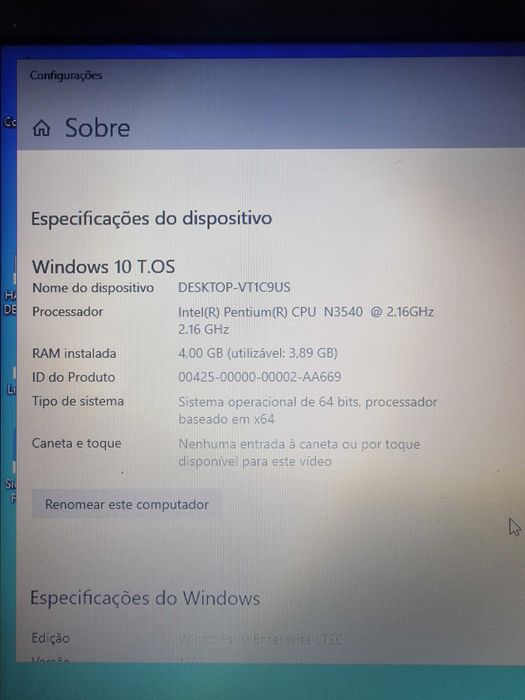 Portatil HP 15 Win 10 / 4GB / 500Gb