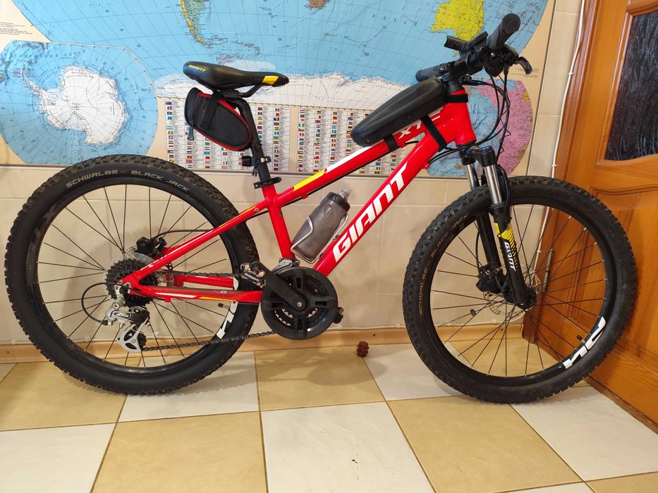Подростковый детский велосипед Giant XTC JR 24