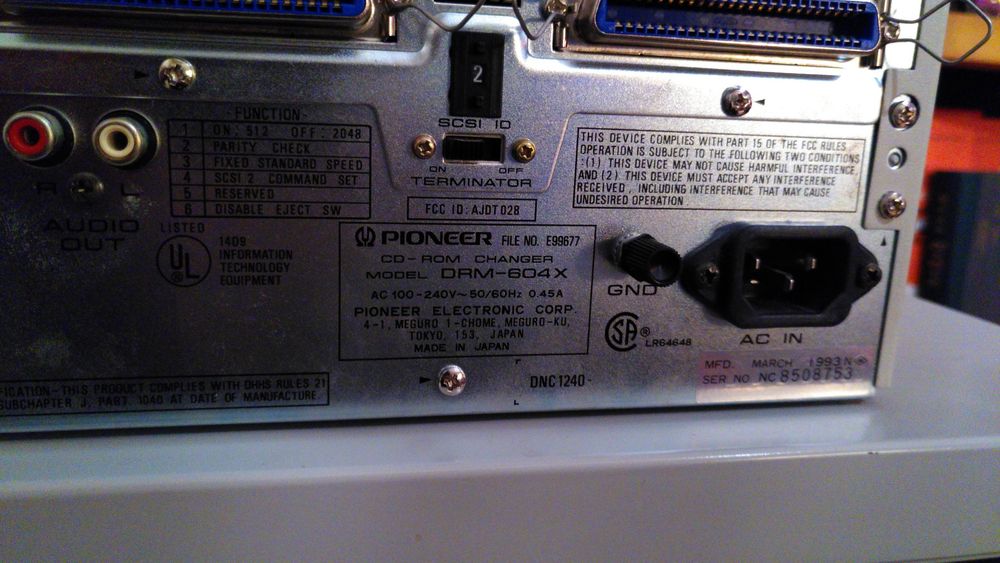 Drive CD-ROM Pioneer DRM-604X.64873920686850122