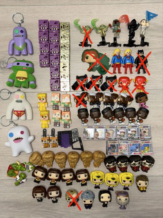 Kinder Harry Potter Minecraft Stranger Things DC Marvel Star Wars Bitty Pop Fuggler