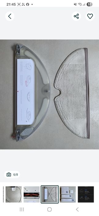 Robot sprzątający Xiaomi Roborock S5 z mopem