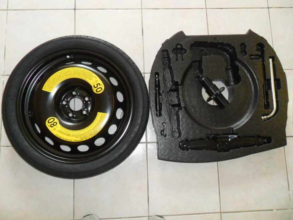 RODA SUPLENTE COM TUDO COMPLETO SEAT VW SKODA