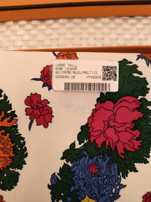 Apaszka Hermès 100%silk