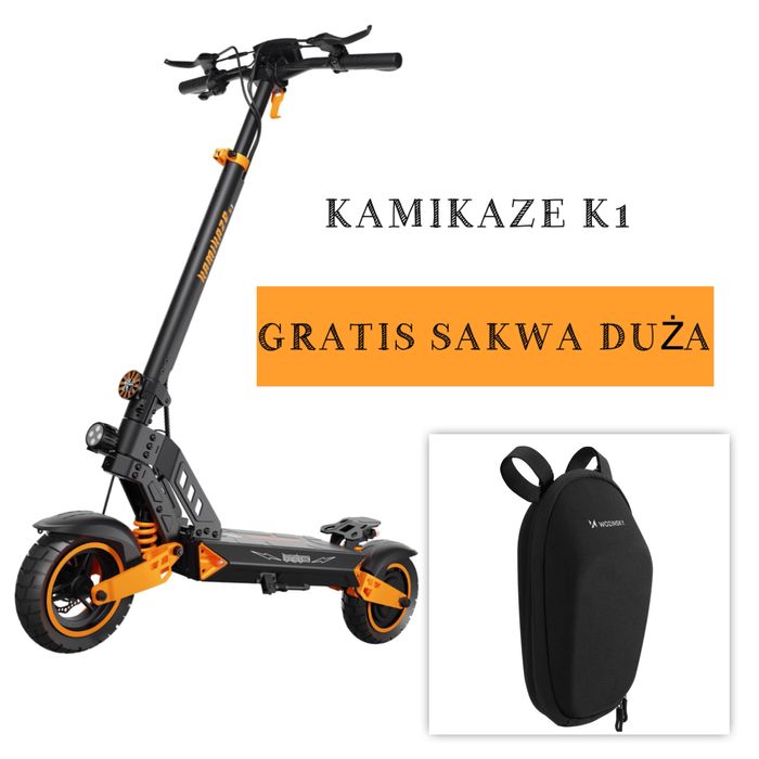 Hulajnoga elektryczna Kamikaze K1 15ah 1000W nowa kukirin gratis