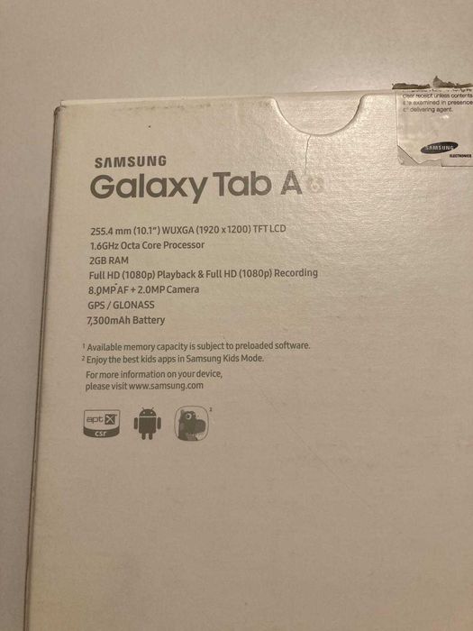 Samsung Galaxy Tab A6 (2016) Wi-Fi 10.1"