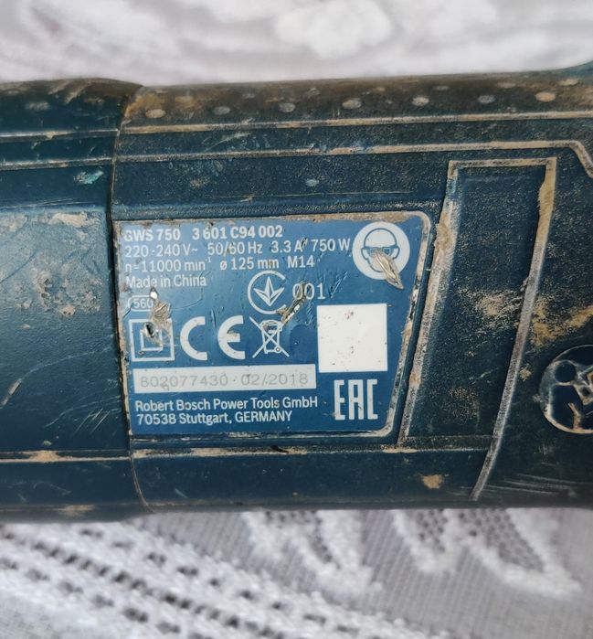 szlifierka kątowa Bosch GWS 750 Professional