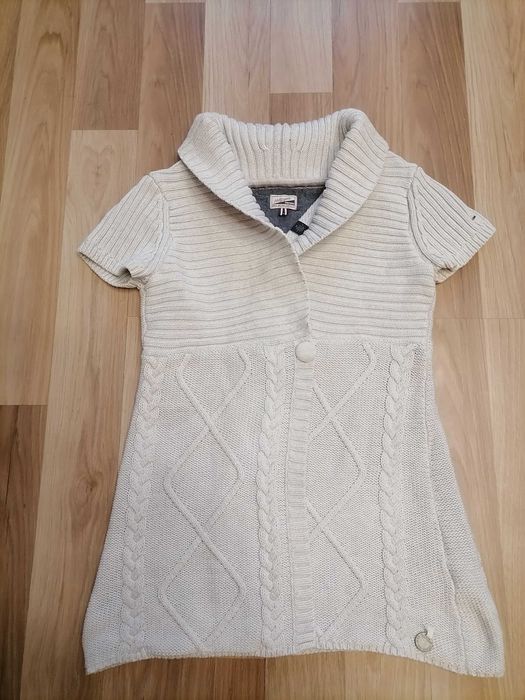 Sweter z krótkim rękawem tommy hilfiger