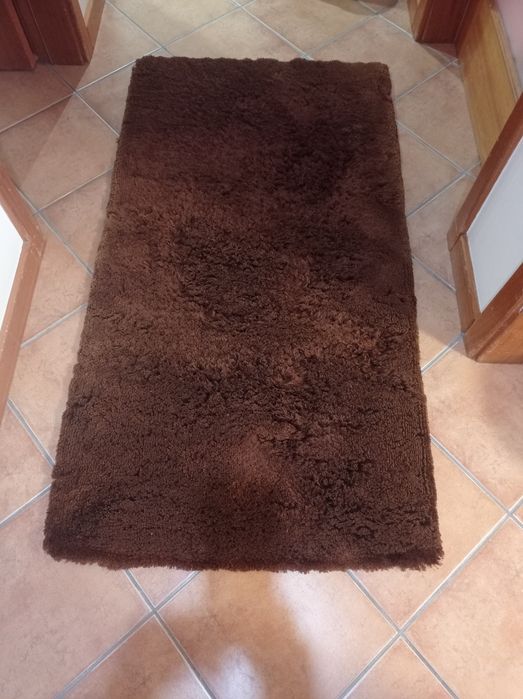Dois tapetes bom estado medida de cada um  80 cm largura por   1 metro.50.  de comprimento