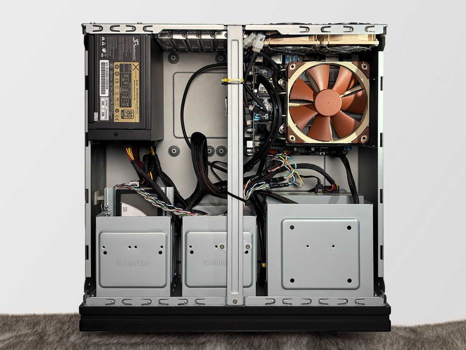 Тихий HTPC SilverStone LC10-E / i7-3770 / ASUS / Noctua