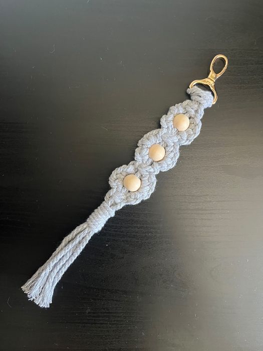 Porta chaves em macrame