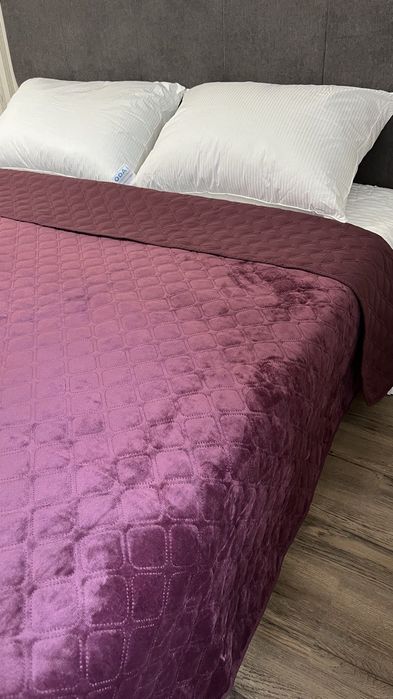 Новинка ТЕП Покривало Велюр на кровать диван