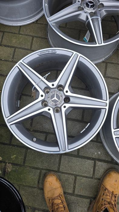 Oryginalne felgi Mercedes AMG 18” 5x112 ET44 7.5J