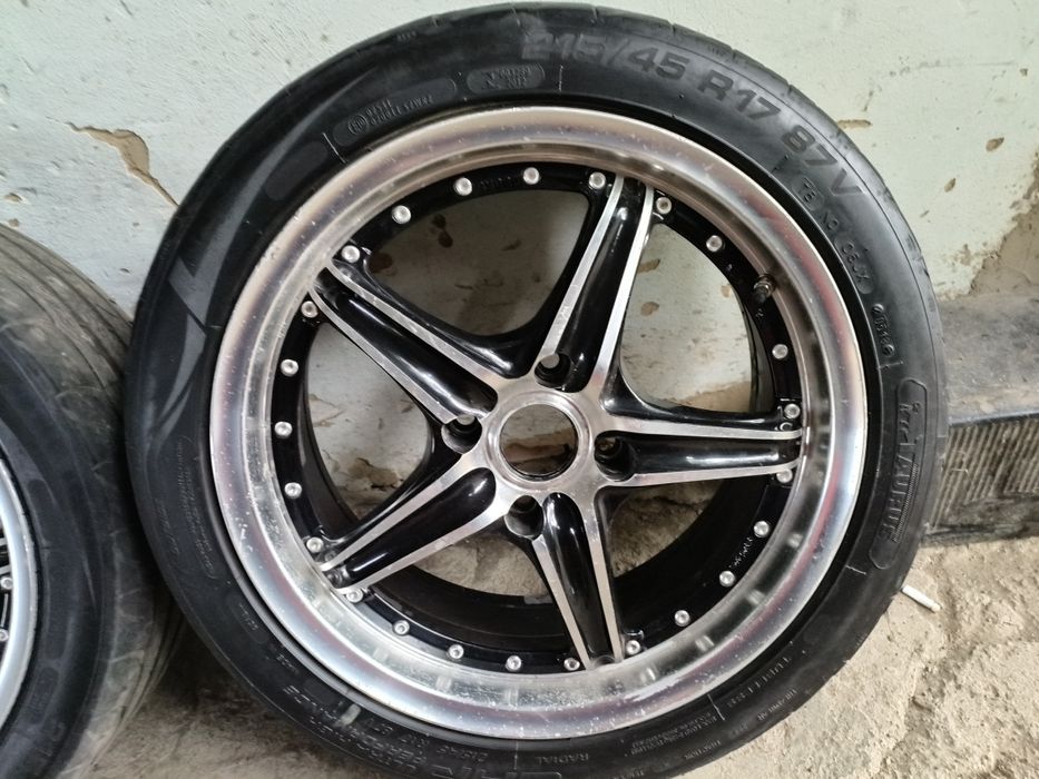 Диски з резиною 4*114.3 r17