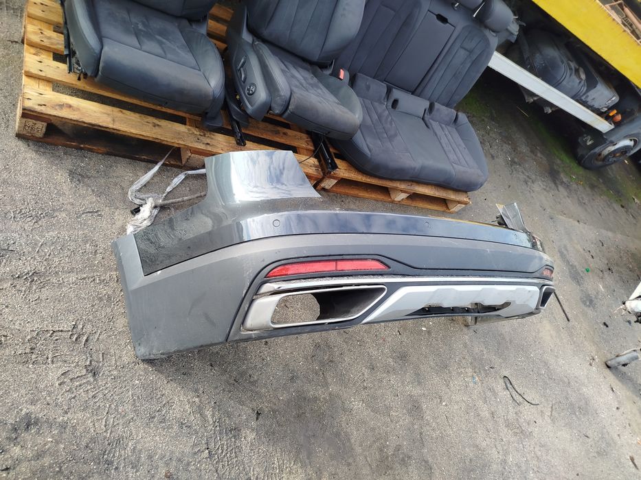 Audi A4 B9 lift LX7L Avant Allroad zderzak tył tylny stan bdb wysyłka