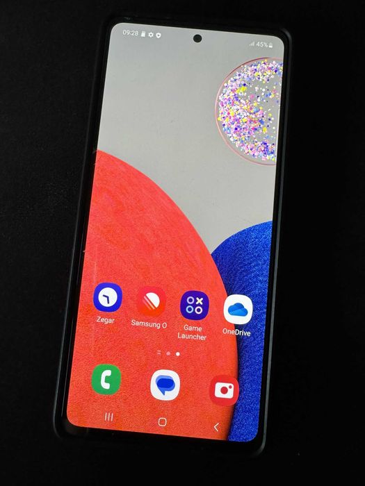 Wyświetlacz Samsung A52s 5g, oryginał, sprawny, lekko pęknięta szybka