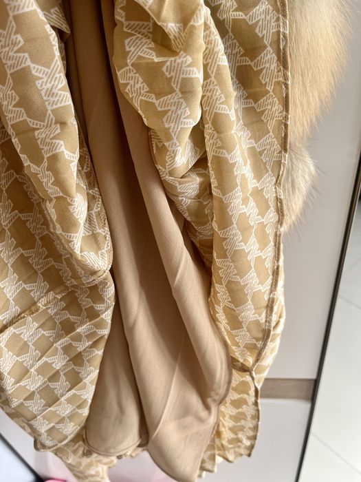 Michael Kors nowa elegancka plisowana sukienka damska pasek XS logo