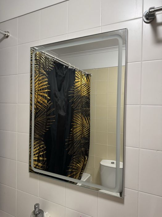Espelho de Casa de Banho LED com Iluminação Integrada