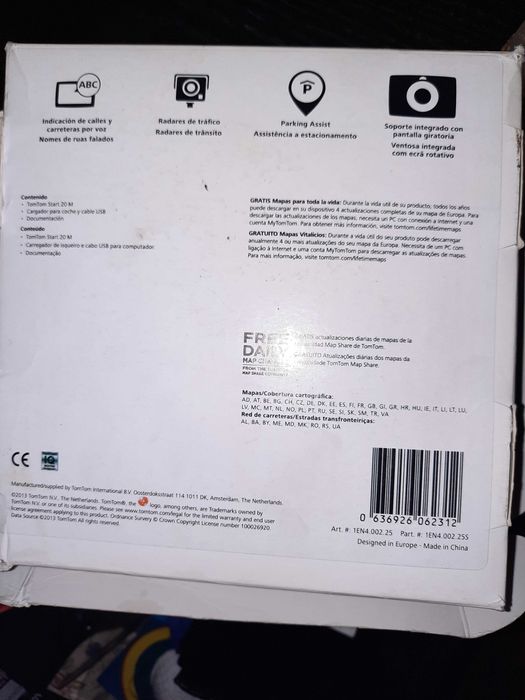 Gps  europa tomtom