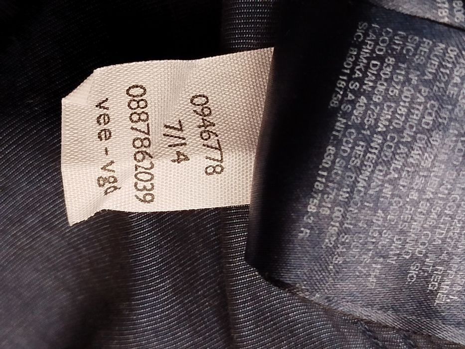 Granatowa koszula męska L.