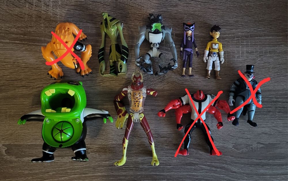 Бен тен Бен 10 ben ten Фигурки