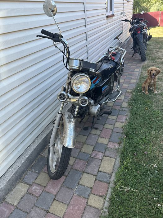 альфа125 на ходу