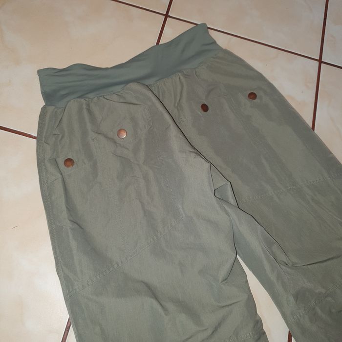 Spodnie bojówki khaki damskie