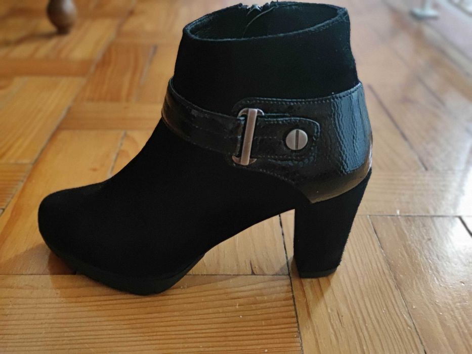 Botas de camurça