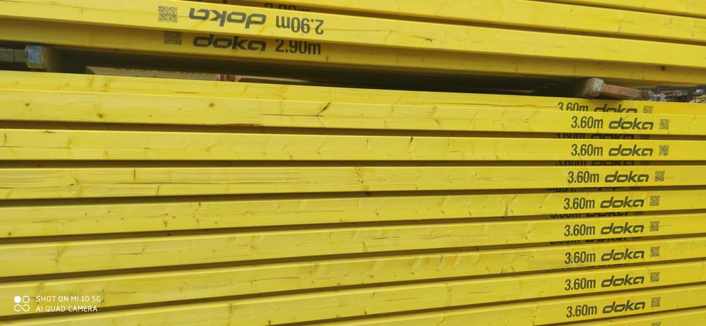 Trójnogi ocynkowane Głowice Stemple Dźwigary H20 DOKI Sklejka Blaty